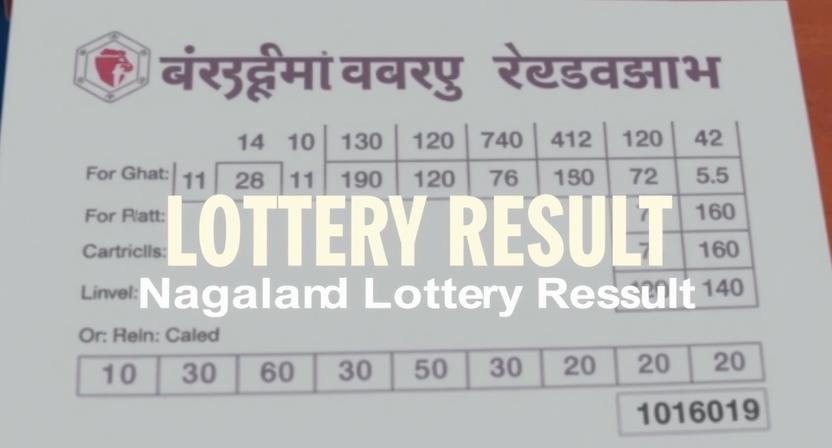 Nagaland Lottery Result – 1 January 6:00 PM
