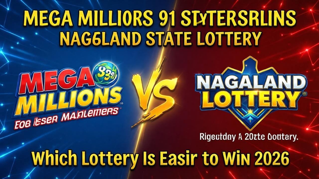 Mega Millions Vs Nagaland State Lottery: Which Lottery Is Easier to Win in 2026?