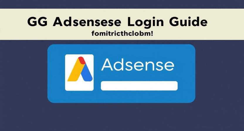 GG Adsense Login Guide for Publishers (Updated 2026)