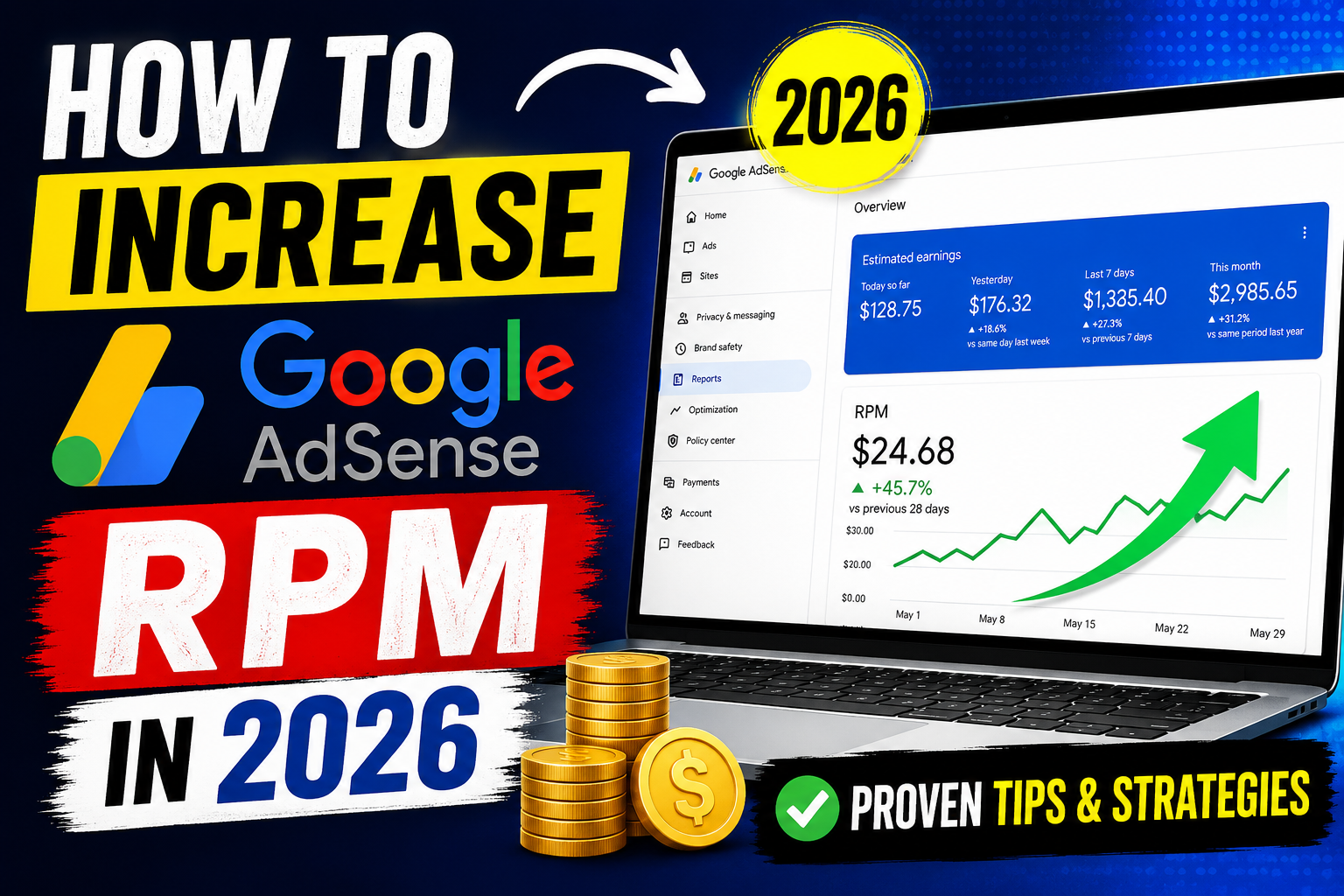 Increase Google AdSense RPM