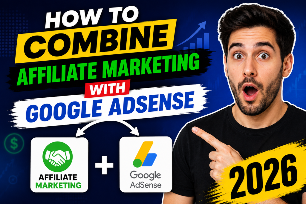 affiliate marketing with adsense