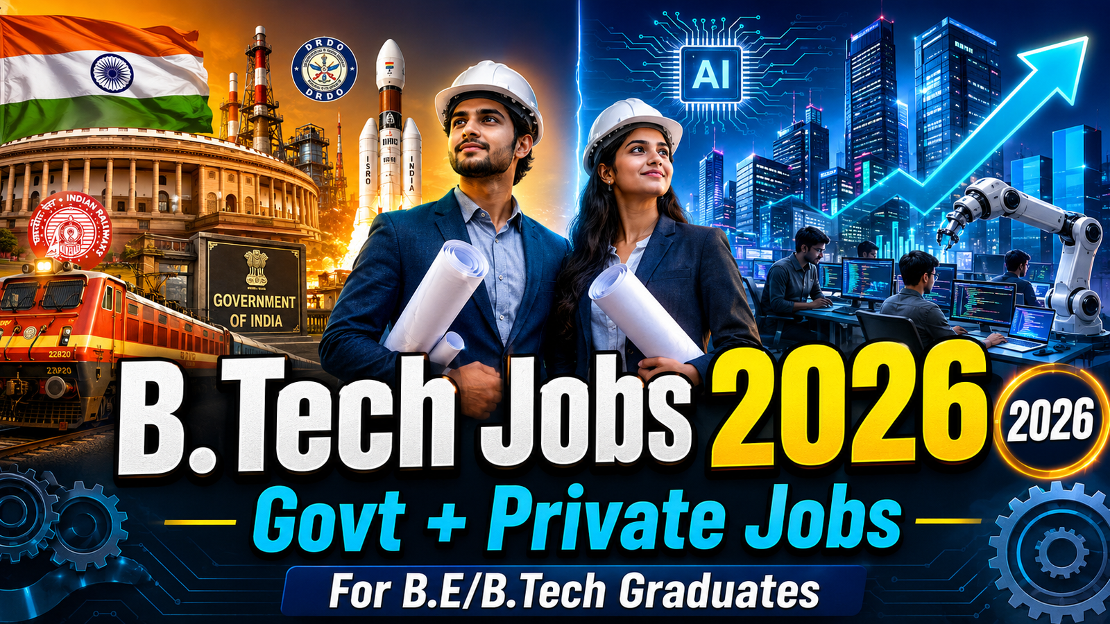 B.Tech Jobs 2026