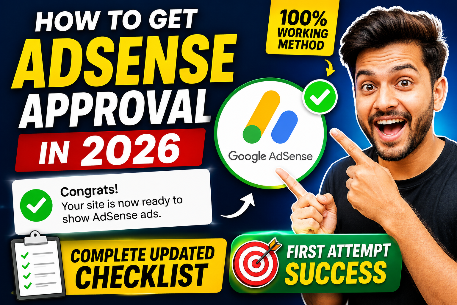 AdSense approval in 2026