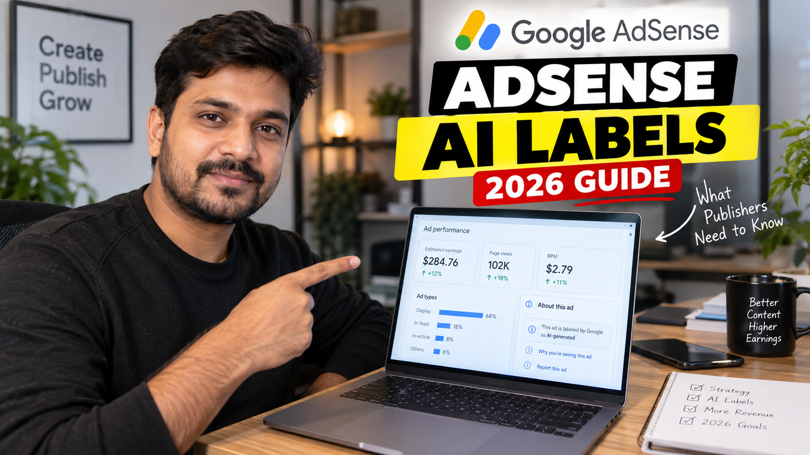 Google AdSense AI labels