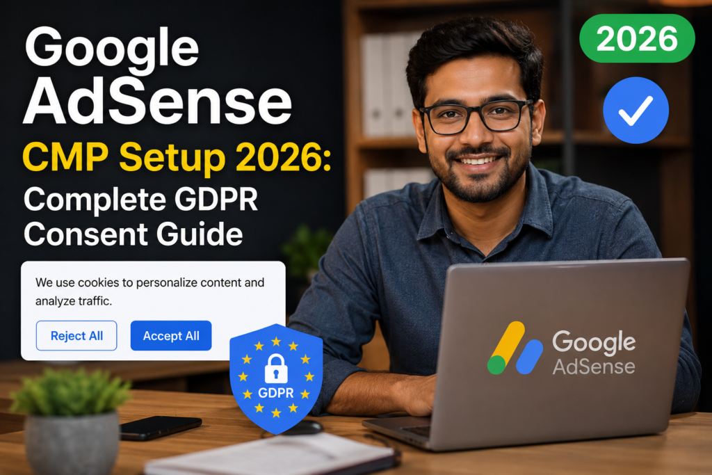 Google AdSense CMP Setup 2026: Complete GDPR Consent Guide 1 Google AdSense CMP Setup
