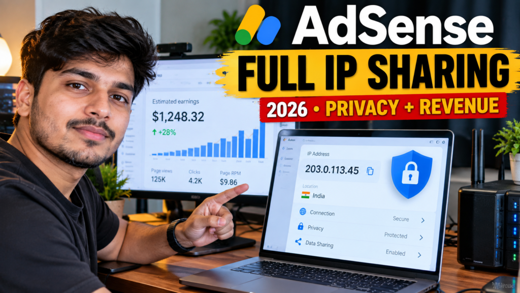 AdSense Full IP Address Sharing 2026: Setup, Privacy and Revenue Guide 1 AdSense full IP address sharing