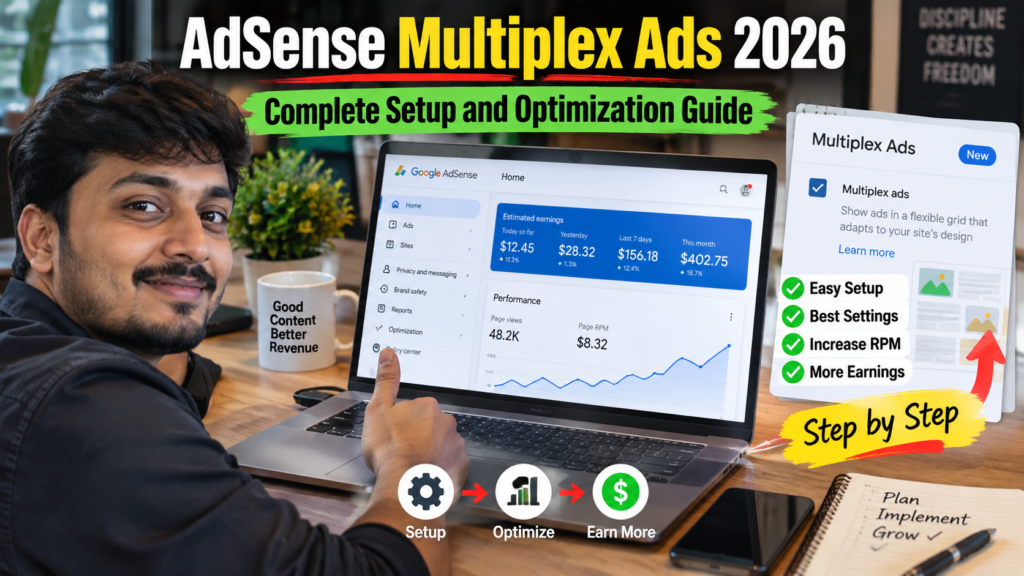 AdSense Multiplex Ads 2026: Complete Setup and Optimization Guide 1 AdSense Multiplex Ads