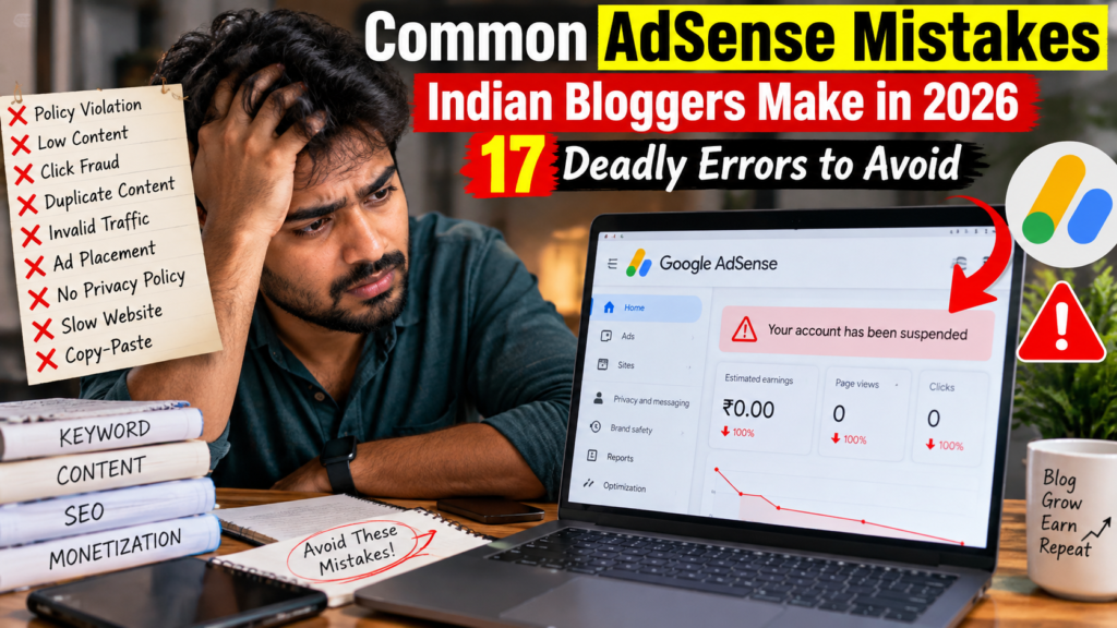 common AdSense mistakes