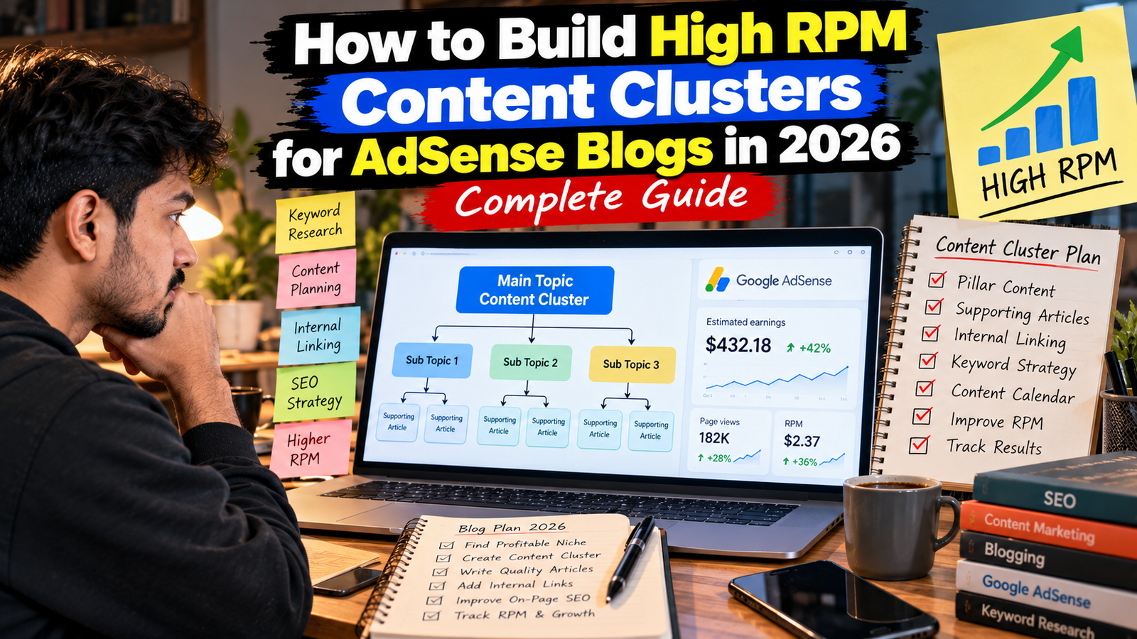 high RPM content clusters