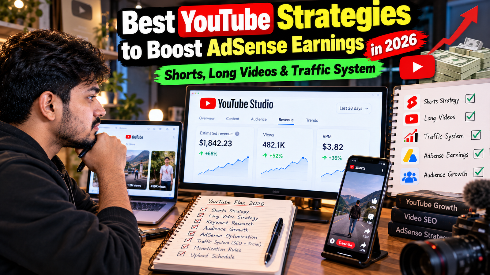 YouTube Strategies to Boost AdSense Earnings